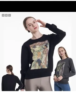 Felpa , stampata - Maglioni donna, stampata