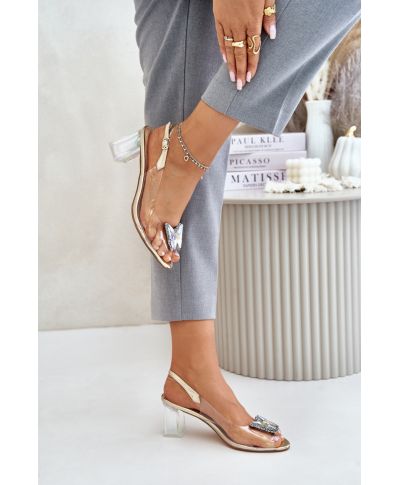  Sandali con tacco model 215721 Step in style 