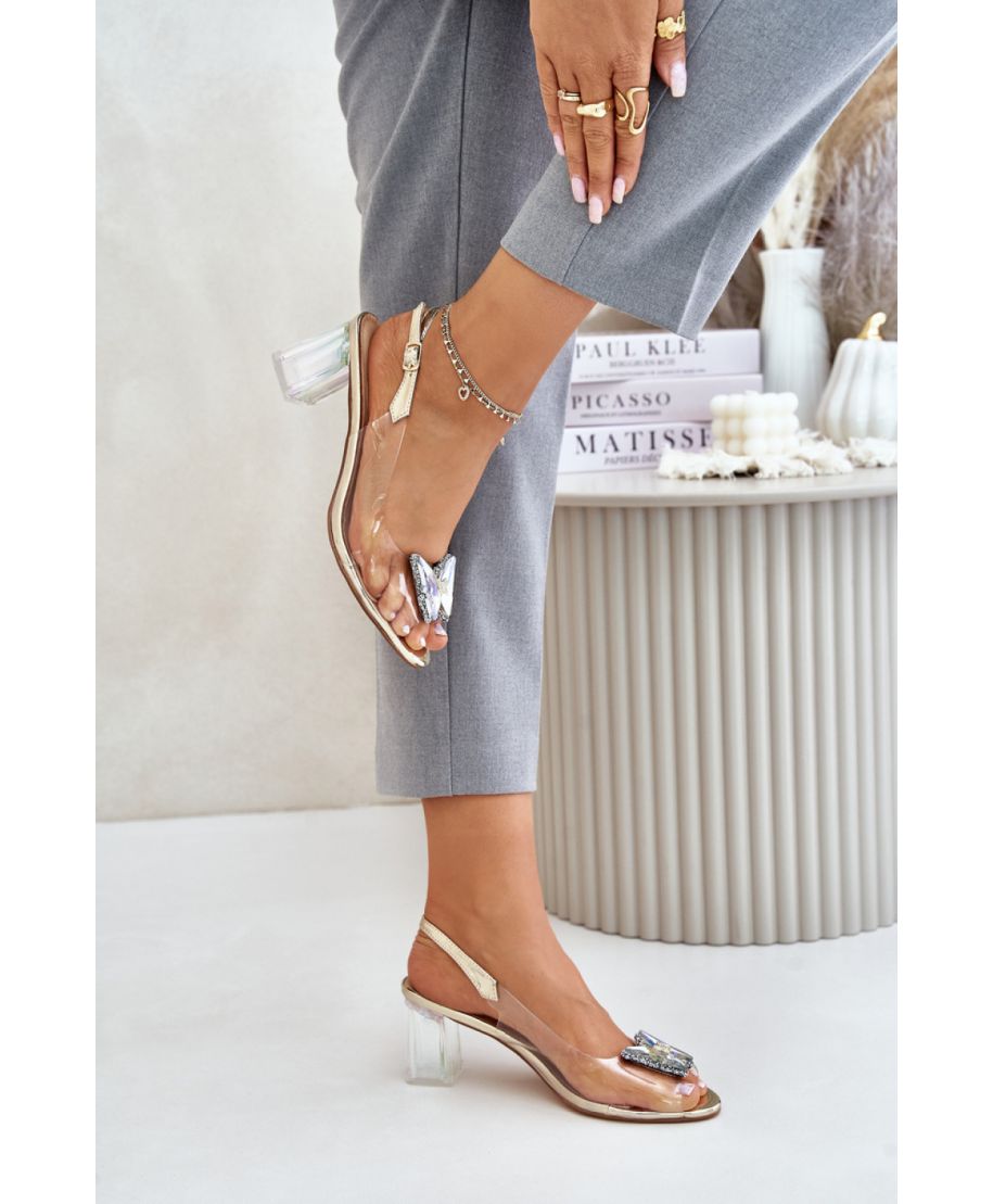  Sandali con tacco model 215721 Step in style 