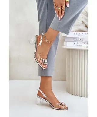 Sandali con tacco model 215722 Step in style 