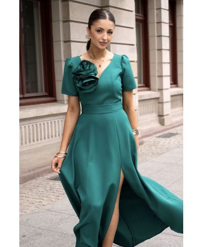 Sukienka maxi RUBI / Zielony