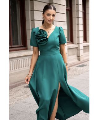 Sukienka maxi RUBI / Zielony