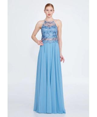 Abito da cerimonia con corpetto decorato - Francia