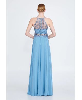 Abito da cerimonia con corpetto decorato - Francia