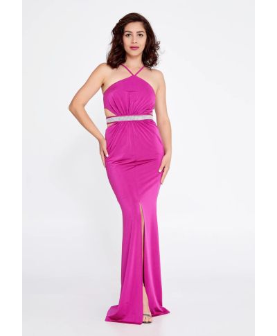 Vestito lungo elegante a sirena - Claudia - Abiti donna da cerimonia economici - Gogolfun.it