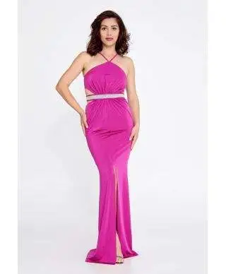 Vestito lungo elegante a sirena - Claudia - Abiti donna da cerimonia economici - Gogolfun.it