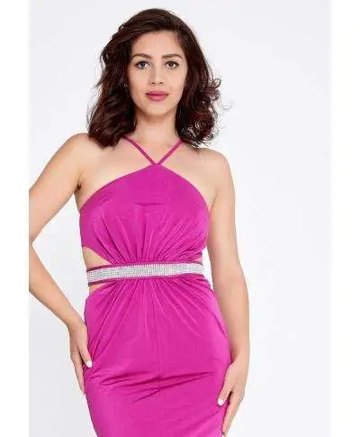 Vestito lungo elegante a sirena - Claudia - Abiti donna da cerimonia economici - Gogolfun.it