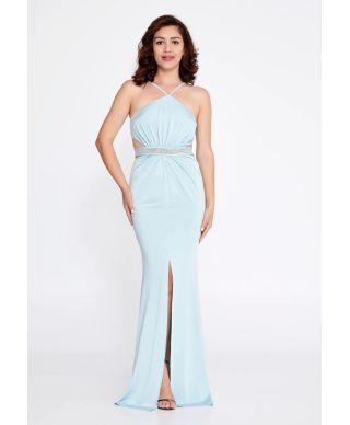 Vestito lungo elegante a sirena - Claudia
