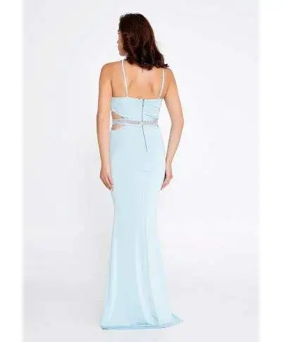Vestito lungo elegante a sirena - Claudia - Abiti donna da cerimonia economici - Gogolfun.it