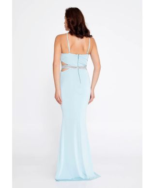 Vestito lungo elegante a sirena - Claudia