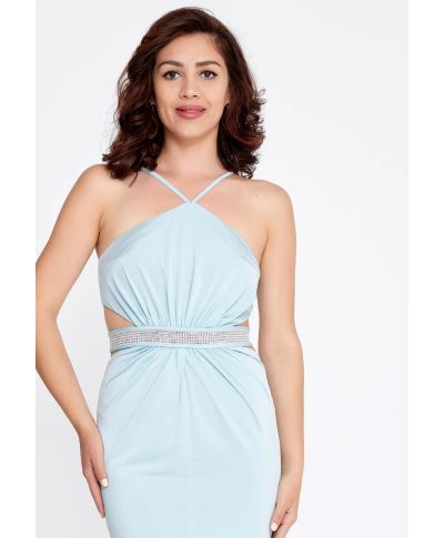 Vestito lungo elegante a sirena - Claudia - Abiti donna da cerimonia economici - Gogolfun.it