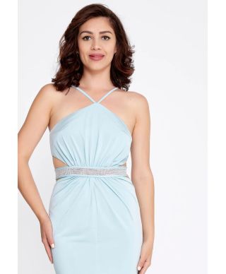 Vestito lungo elegante a sirena - Claudia