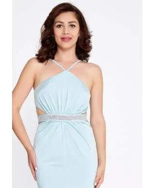 Vestito lungo elegante a sirena - Claudia