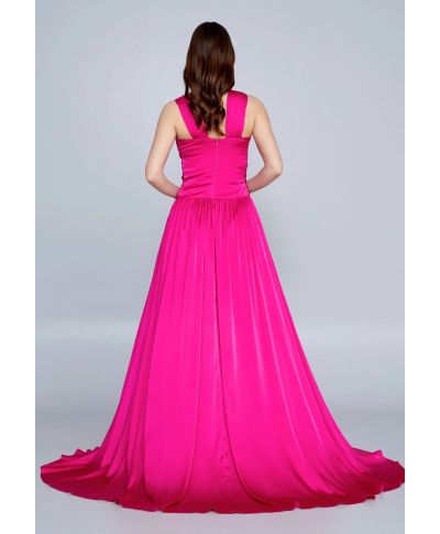 Abito da cerimonia con spacco - Siena - Abiti da cerimonia online - Gogolfun.it