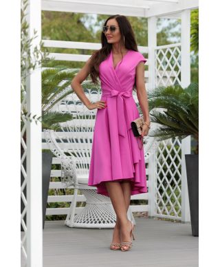 Sukienka midi CHIARA / Magenta