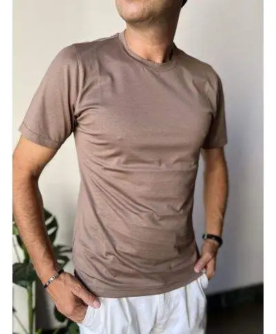 T-shirt uomo in filo di scozia - Pascal - Abbigliamento uomo online - Gogolfun.it
