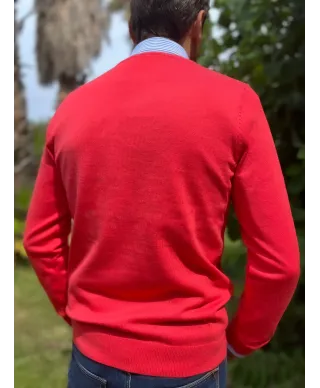Maglione uomo, girocollo - Misto Cachemire e Lana - Abbigliamento uomo online - Gogolfun.it