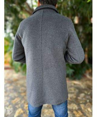 Cappotto uomo grigo