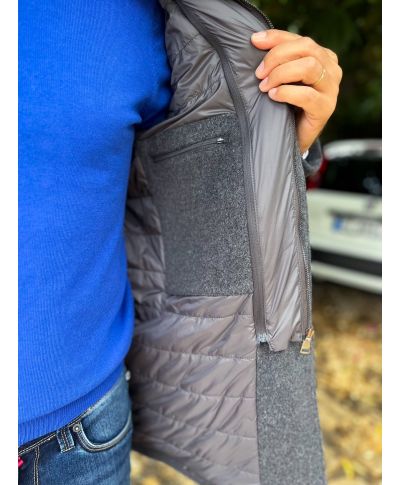 Cappotto uomo grigo