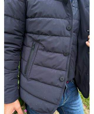 Piumino uomo, blu - Pettorina staccabile - Monti - Giubbotti invernali - Gogolfun.it