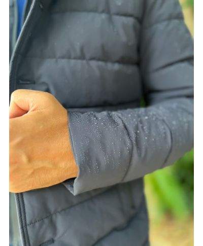 Piumino uomo, blu - Pettorina staccabile - Monti - Giubbotti invernali - Gogolfun.it