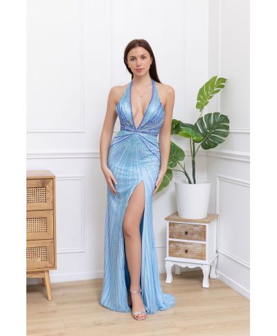 Abito diciottesimo compleanno - A sirena con schiena scoperta - Glit -Gogolfun.it