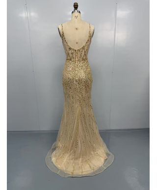 Abito da cerimonia con spacco - Alexis