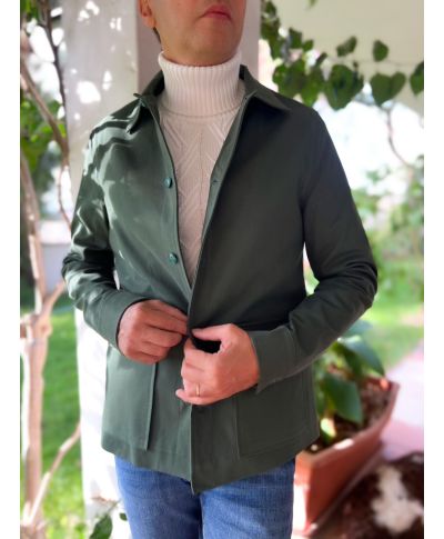 Giacca verde militare - Paul Miranda - Giacche uomo online - Gogolfun.it