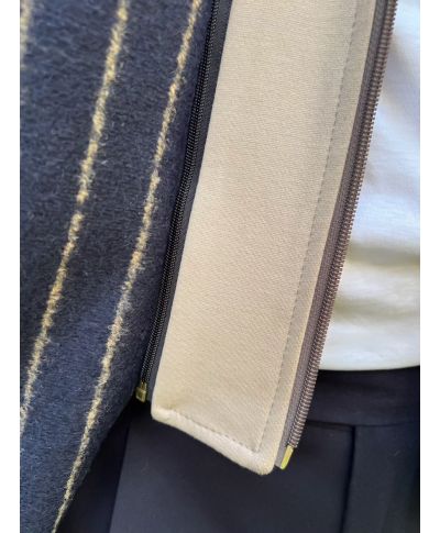 Giacca uomo blu con pettorina staccabile PAUL MIRANDA - Giacche uomo online - Gogolfun.it