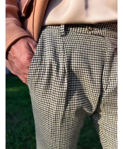 Pantaloni uomo con pinces - Paul Miranda