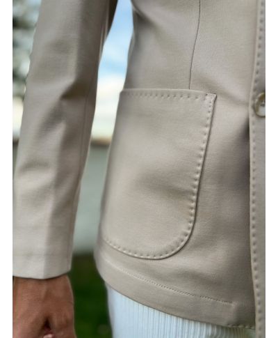 Giacca doppiopetto beige - Paul Miranda
