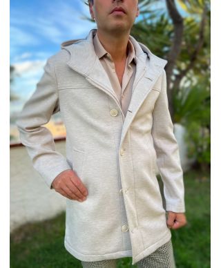 Parka uomo beige - Paul Miranda - Abbigliamento uomo online - Gogolfun.it