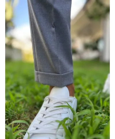 Pantaloni grigi con pinces - Paul Miranda - Pantaloni uomo online - Gogolfun.it