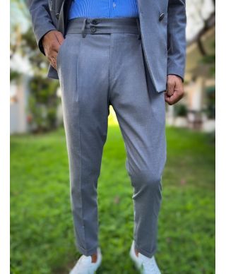 Pantaloni grigi con pinces - Paul Miranda - Pantaloni uomo online - Gogolfun.it