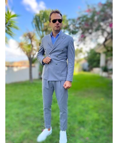 Pantaloni grigi con pinces - Paul Miranda - Pantaloni uomo online - Gogolfun.it