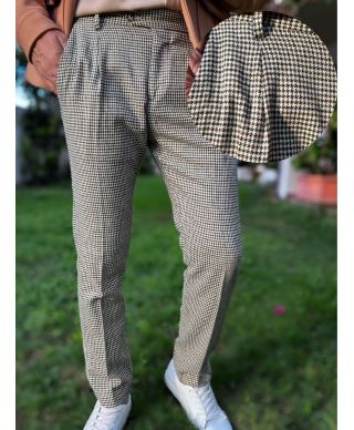 Pantaloni uomo con pinces - Paul Miranda