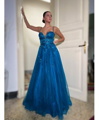 Abito da cerimonia con gonna ampia - Lunatica - Abiti diciottesimo Gogolfun.it