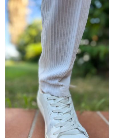 Pantaloni bianchi in velluto - Paul Miranda - Abbigliamento uomo online - Gogolfun.it