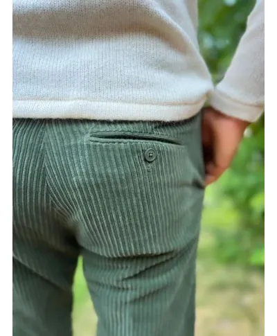 Pantaloni in velluto, verde - Jerry - Paul Miranda - Abbigliamento uomo online - Gogolfun.it