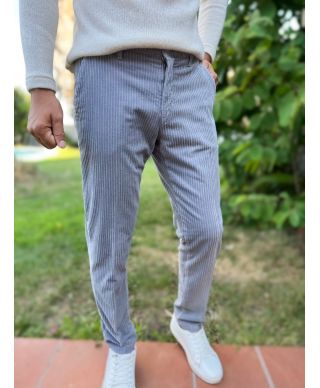 Pantaloni in velluto, grigio - Jerry - Paul Miranda - Abbigliamento uomo online - Gogolfun.it