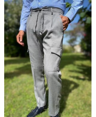 Pantaloni con tasconi - Paul Miranda - Abbigliamento uomo online - Gogolfun.it