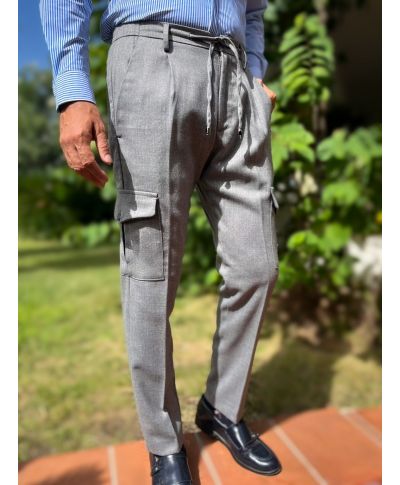 Pantaloni con tasconi - Paul Miranda - Abbigliamento uomo online - Gogolfun.it
