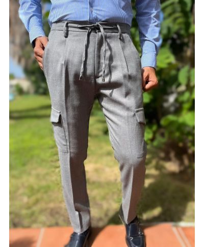 Pantaloni con tasconi - Paul Miranda - Abbigliamento uomo online - Gogolfun.it