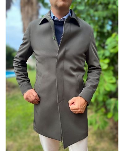 Trench uomo, verde militare - PAUL MIRANDA