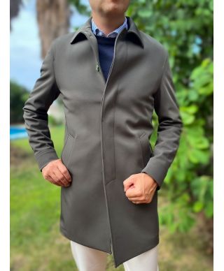 Trench uomo, verde militare - PAUL MIRANDA