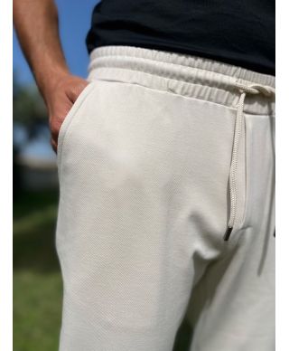 Pantaloni uomo con coulisse, beige - Paul Miranda -Abbigliamento uomo online - Gogolfun.it