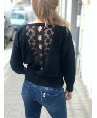 Pullover donna, nero