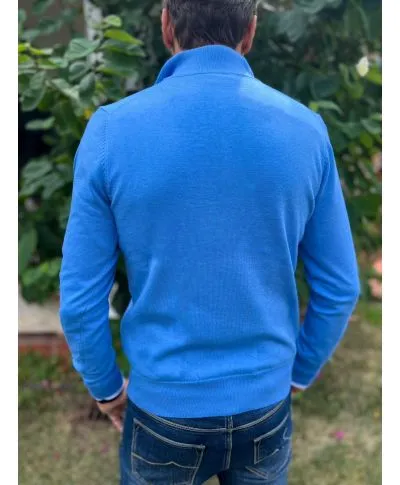 Maglione uomo mezza zip - KeyJey