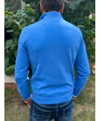 Maglione uomo mezza zip - KeyJey