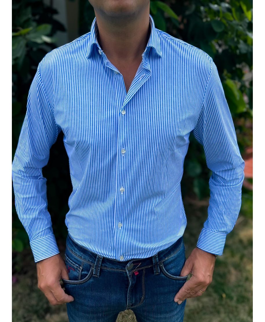 Camicia uomo no stiro - KeyJey - Abbigliamento uomo online - Gogolfun.it